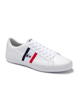 Baskets Lacoste Lerond TRI1 Blanc pour Homme