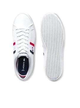 Baskets Lacoste Lerond TRI1 Blanc pour Homme