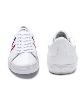 Baskets Lacoste Lerond TRI1 Blanc pour Homme