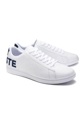 Baskets Lacoste Carnaby Evo Blanc pour Homme.