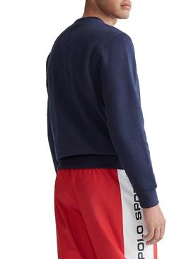 Sweat Polo Ralph Lauren Bleu marine pour Homme