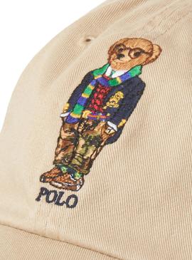 Casquette Polo Ralph Lauren Beige Teddy Homme et Femme