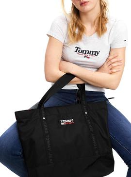 Sac à main Cabas Tommy Jeans Noire pour Femme