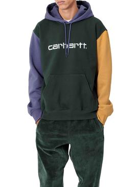 Sweat Carhartt Block Tricolore pour Homme