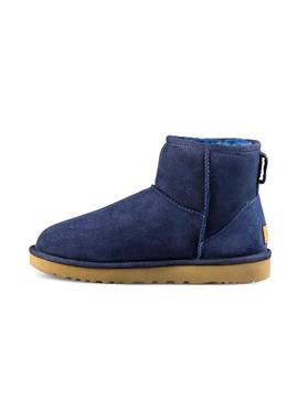 Bootss UGG Classic Mini Bleu pour Femme