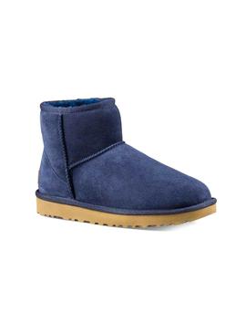 Bootss UGG Classic Mini Bleu pour Femme