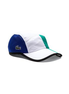 Casquette Lacoste Colorblock Turquesa pour Homme