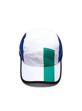 Casquette Lacoste Colorblock Turquesa pour Homme