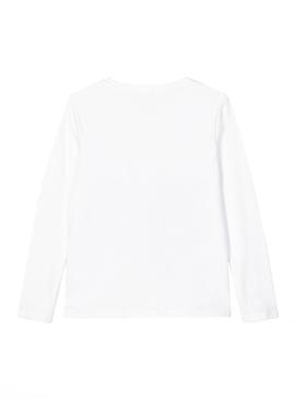 T-Shirt Name It Déplacer Blanc pour Garçon