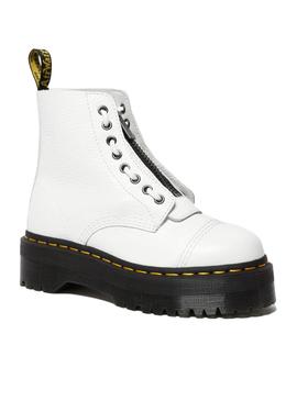 Bootss Dr. Martens Sinclair Blanc pour Femme