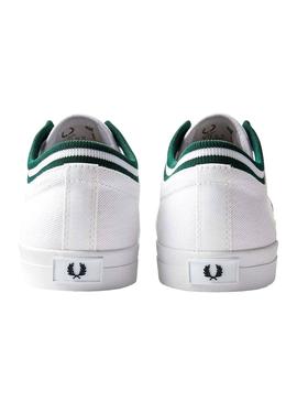 Baskets Fred Perry Underspin Blanc et Vert