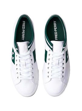 Baskets Fred Perry Underspin Blanc et Vert