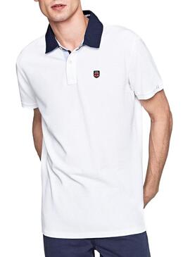 Polo Pepe Jeans Peter White Hommes