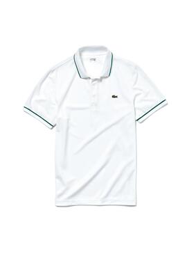 Lacoste Polo Blanc DH9630 Pour Hommes