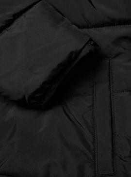 Veste Levis Capot Sherpa Noire Garçon