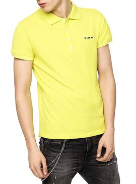 Polo Diesel T-Heal Jaune Homme
