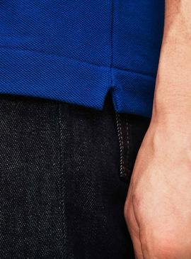 Polo Lacoste L1212 Bleu Électrique