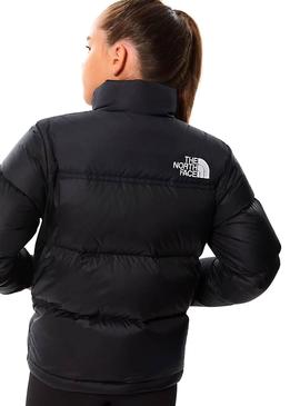 Veste The North Face Nuptse Noire Fille et Garçon