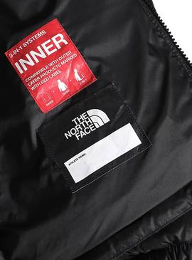 Veste The North Face Nuptse Noire Fille et Garçon