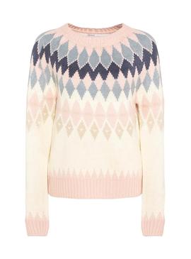 Pull Only Arielle Rose pour Femme