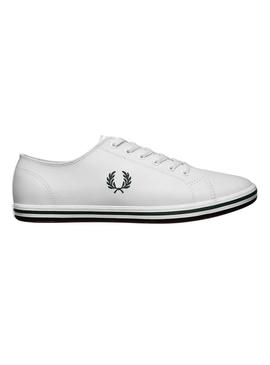Baskets Fred Perry Kingston Blanc pour Homme