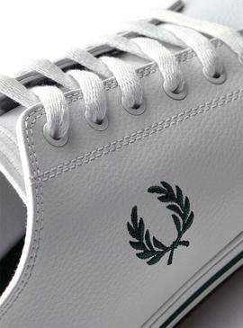 Baskets Fred Perry Kingston Blanc pour Homme