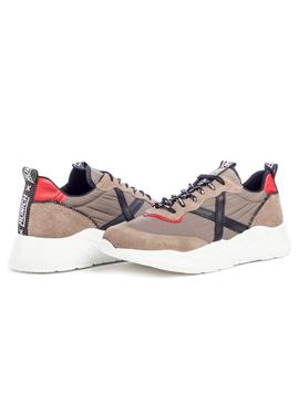 Baskets Munich Wave 34 Beige Homme et Femme