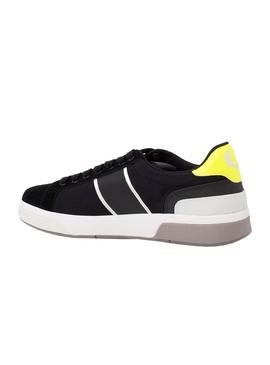 Baskets Fred Perry B200 Ripstop Noire Homme