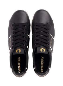 Baskets Fred Perry B721 Noire pour Homme