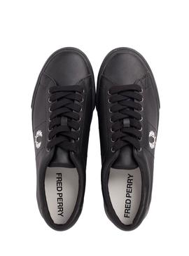 Baskets Fred Perry Underspin Noire pour Homme