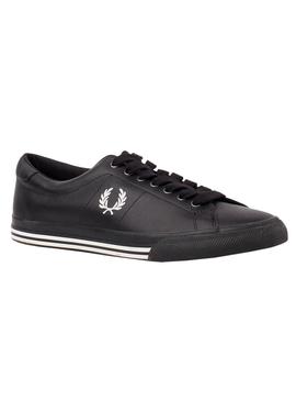 Baskets Fred Perry Underspin Noire pour Homme