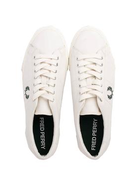 Baskets Fred Perry Underspin Blanc pour Homme