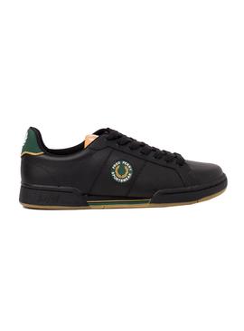 Baskets Fred Perry B722 Noire pour Homme