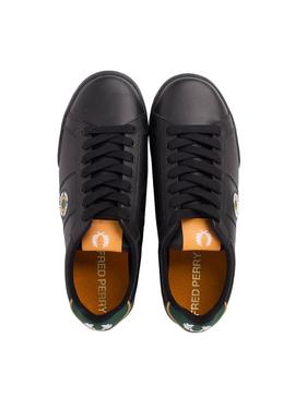 Baskets Fred Perry B722 Noire pour Homme