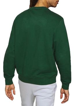 Sweat Lacoste Basic Logo Vert pour Homme