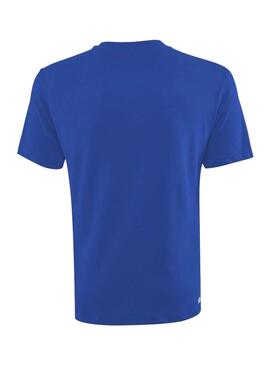 T-Shirt Lacoste Basic Bleu pour Homme