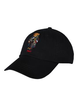 Casquette Polo Ralph Lauren Bear Noire pour Homme