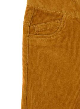 Pantalon Name It Polly Marron pour Fille