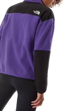 Sweat The North Face Polaire Violet pour Femme