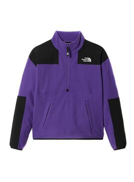 Sweat The North Face Polaire Violet pour Femme