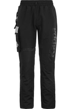 Pantalon Kappa Bander Noir pour Homme