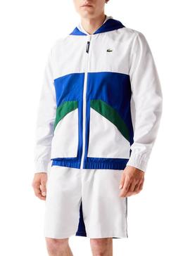 Veste Lacoste Imperméable Blanc pour Femme