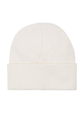 Bonnet Gorro Calvin Klein Blanc pour Femme