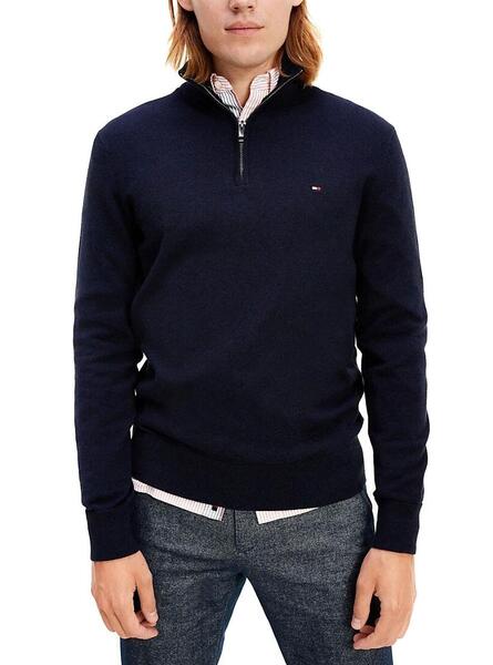 Pull tommy bleu marine best sale