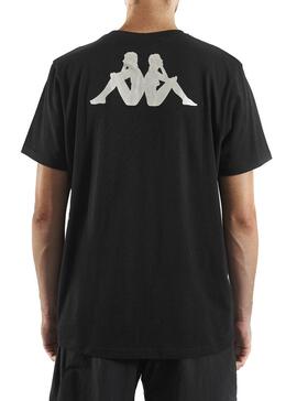 T-Shirt Kappa Runis Noire pour Homme