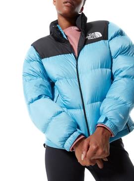 Veste The North Face Nuptse Bleu pour Femme