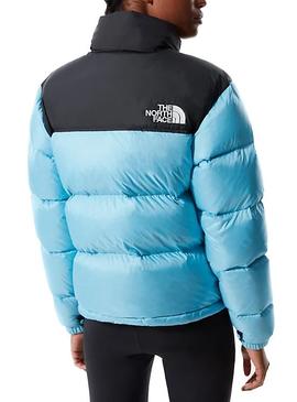 Veste The North Face Nuptse Bleu pour Femme