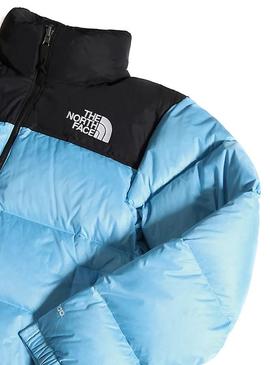 Veste The North Face Nuptse Bleu pour Femme