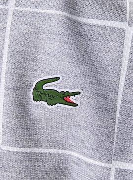 T-Shirt Lacoste Sport Grafic Gris pour Homme