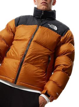 Veste The North  Face Nuptse Orange pour Homme